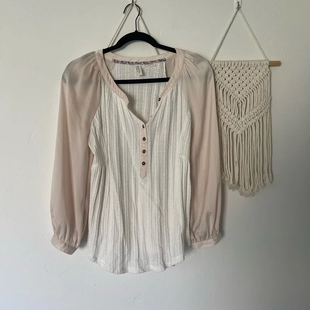 Anthropologie Meadow Rue Kersee Henley